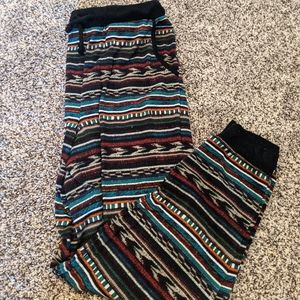 Patterned joggers